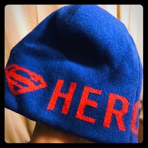 Gap junk food Superman Kids beanie. L/Xl